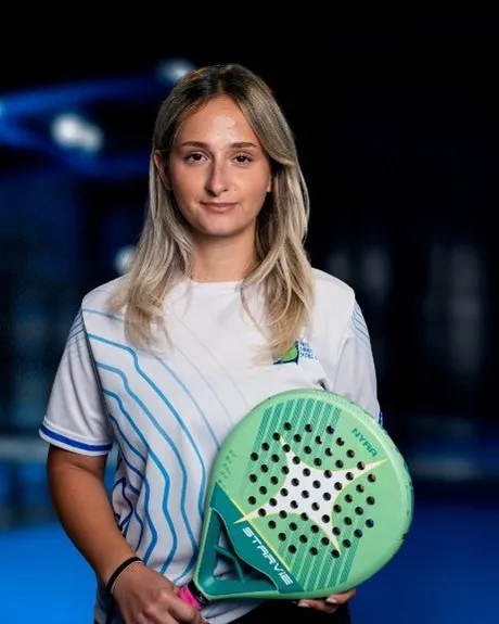 Benita Selmanaj, padel coach at Padel Zone Prishtina
